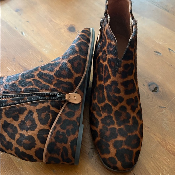 Gentle Souls Brown and Black Ankle Boots - Picture 5 of 5